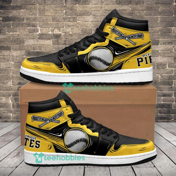 Air JD Hightop Shoes MLB Pittsburgh Pirates Air Jordan 1 High Sneakers