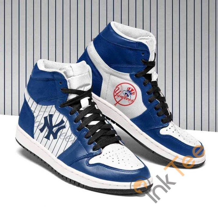 Air JD Hightop Shoes MLB New York Yankees Air Jordan 1 High Sneakers V4