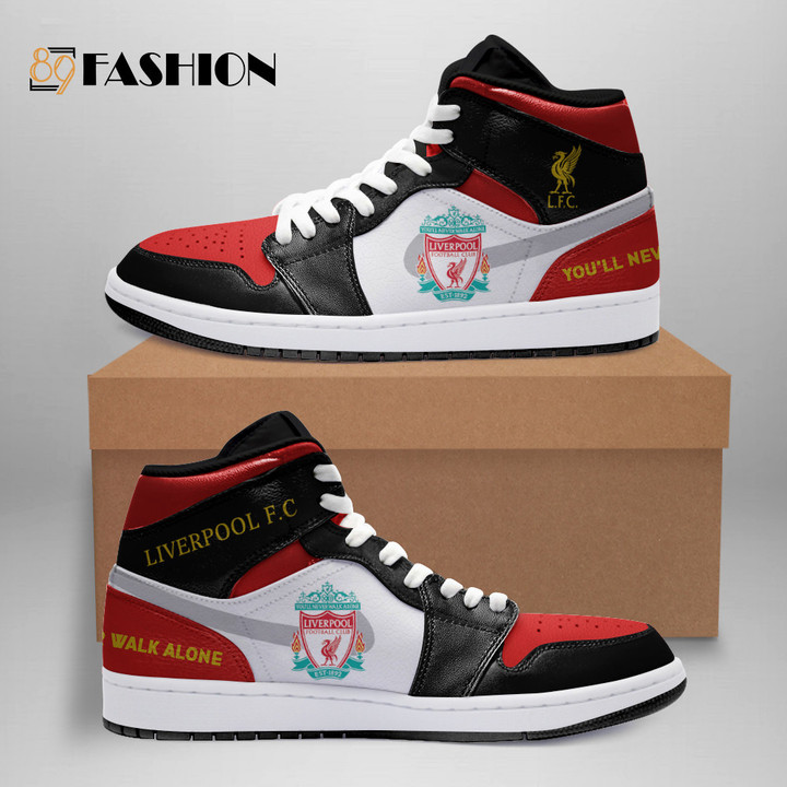 Air JD Hightop Shoes Liverpool FC Air Jordan 1 High Sneakers V1