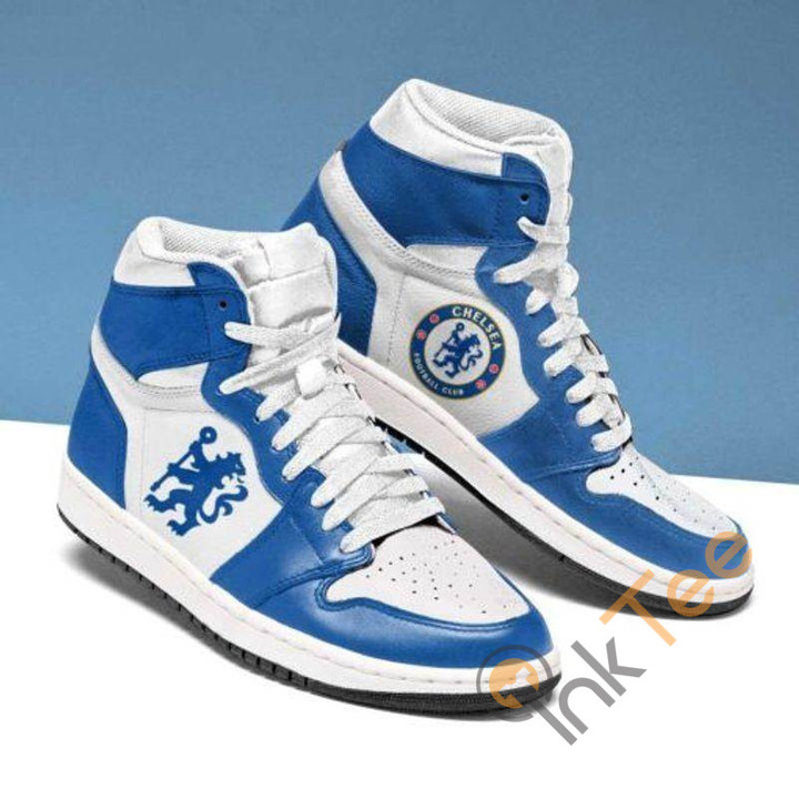 Air JD Hightop Shoes Chelsea FC Air Jordan 1 High Sneakers V1