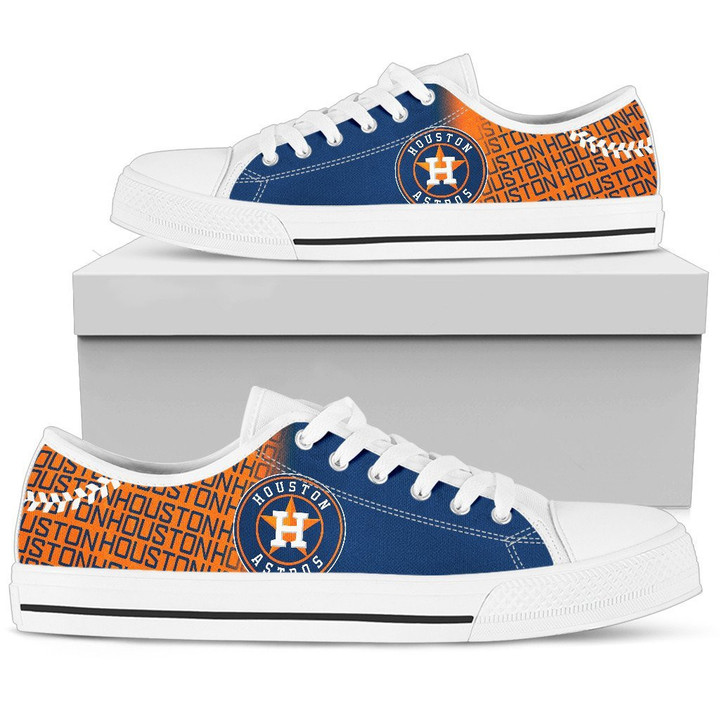 MLB Houston Astros Low Top Shoes