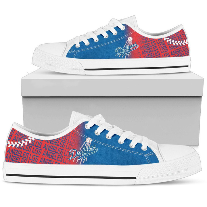 MLB Los Angeles Dodgers Low Top Shoes