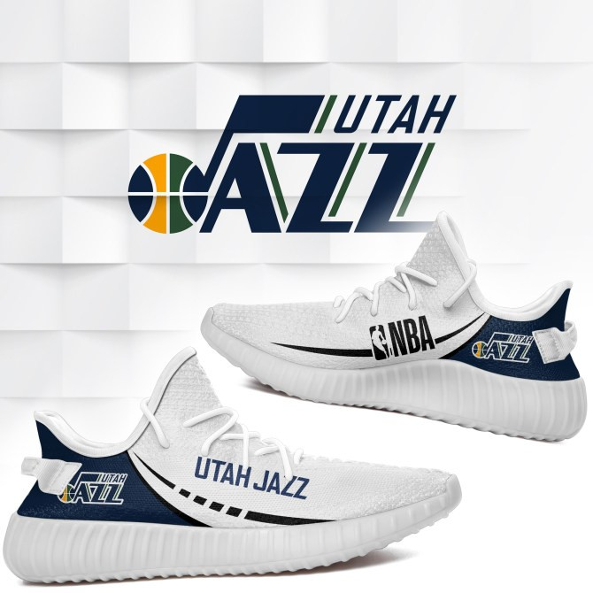 NBA Utah Jazz Limited Yeezy Boost Sneakers Shoes ah-yz-0707