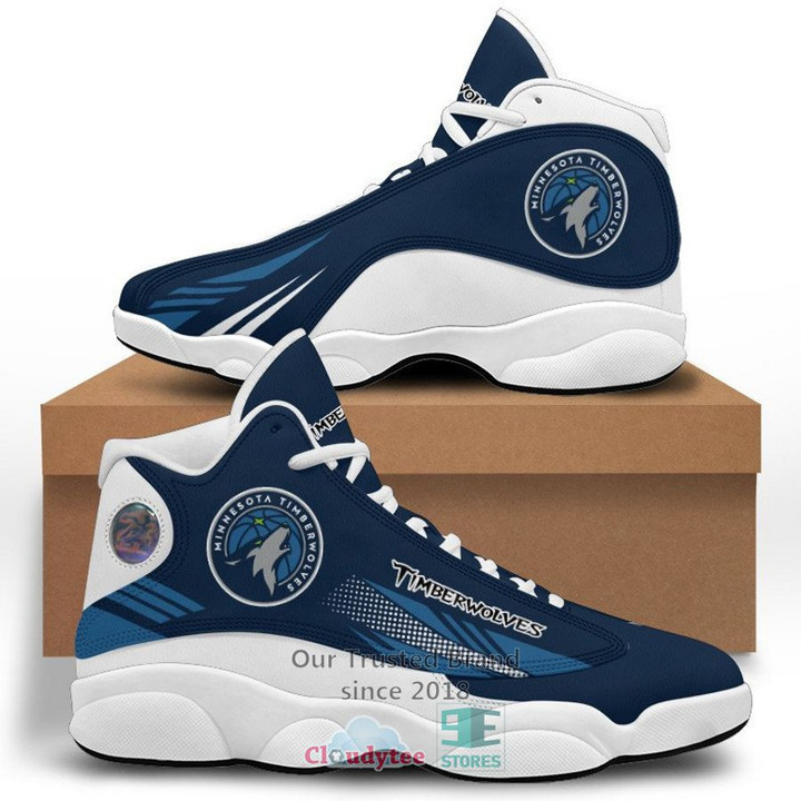 NBA Minnesota Timberwolves Blue Air Jordan 13 Shoes ah-jd13-0707