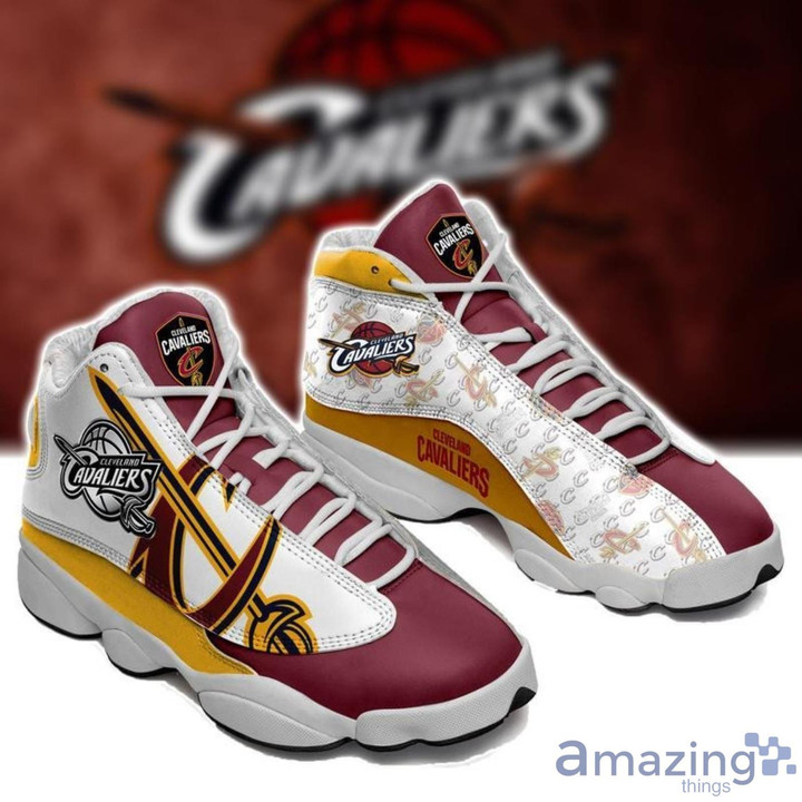 NBA Cleveland Cavaliers Wine Gold Limited Air Jordan 13 Shoes ah-jd13-0707