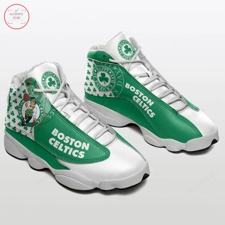 NBA Boston Celtics Green White Air Jordan 13 Shoes V7 ah-jd13-0707
