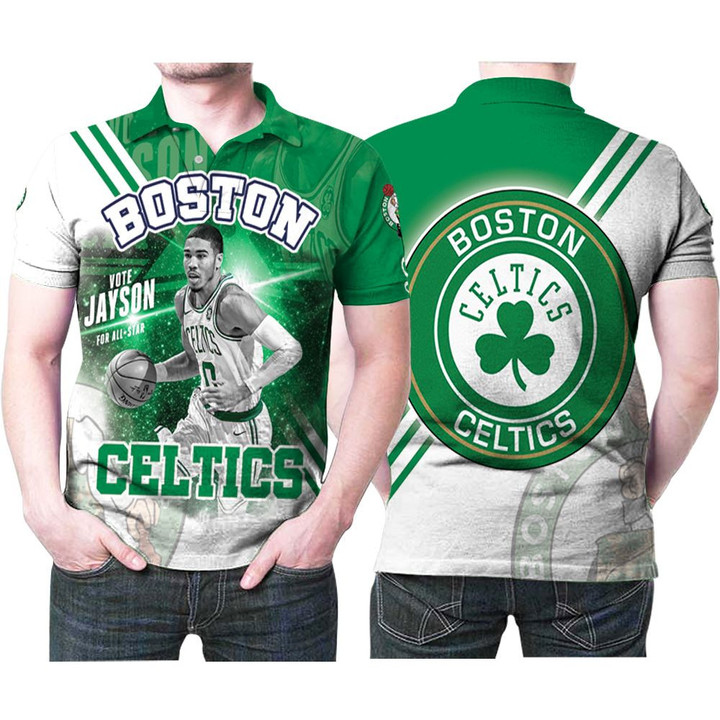 NBA Boston Celtics Jayson Tatum - Vote For Allstar Legend Player Polo Shirt ath-pol-0807