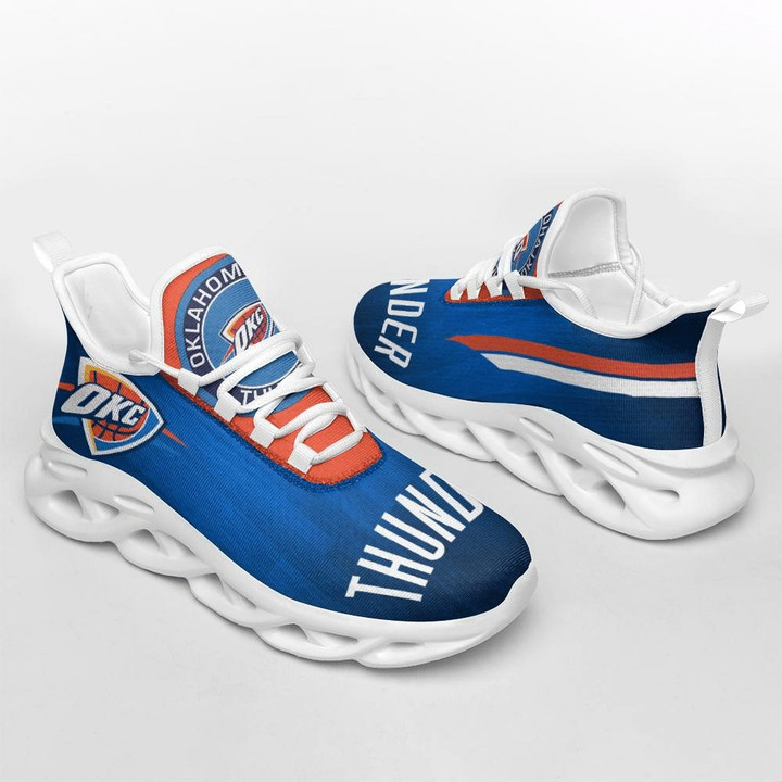 NBA Oklahoma City Thunder Blue Max Soul Shoes ath-ms-1007
