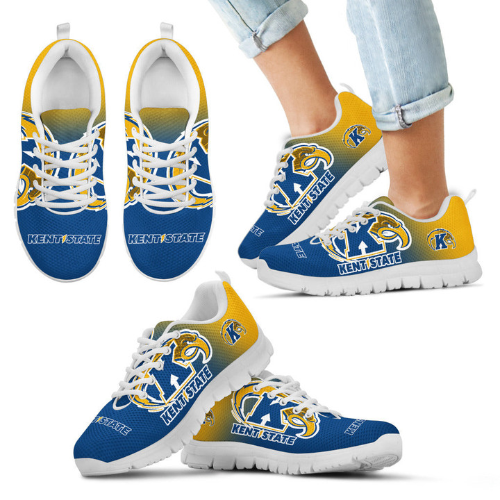 NCAA Kent State Golden Flashes Special Unofficial Running Shoes