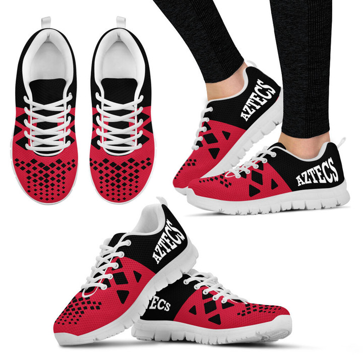 NCAA San Diego State Aztecs Running Shoes V6