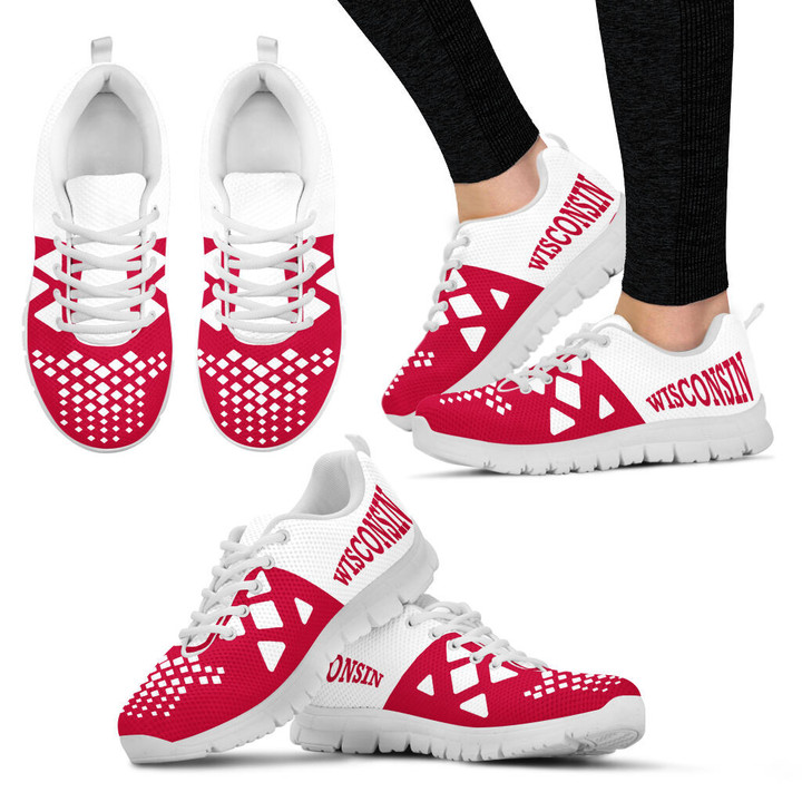 NCAA Wisconsin Badgers Running Shoes V5