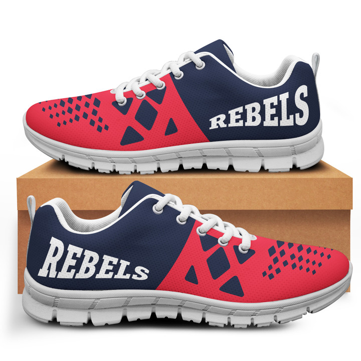 NCAA Ole Miss Rebels Running Shoes V6