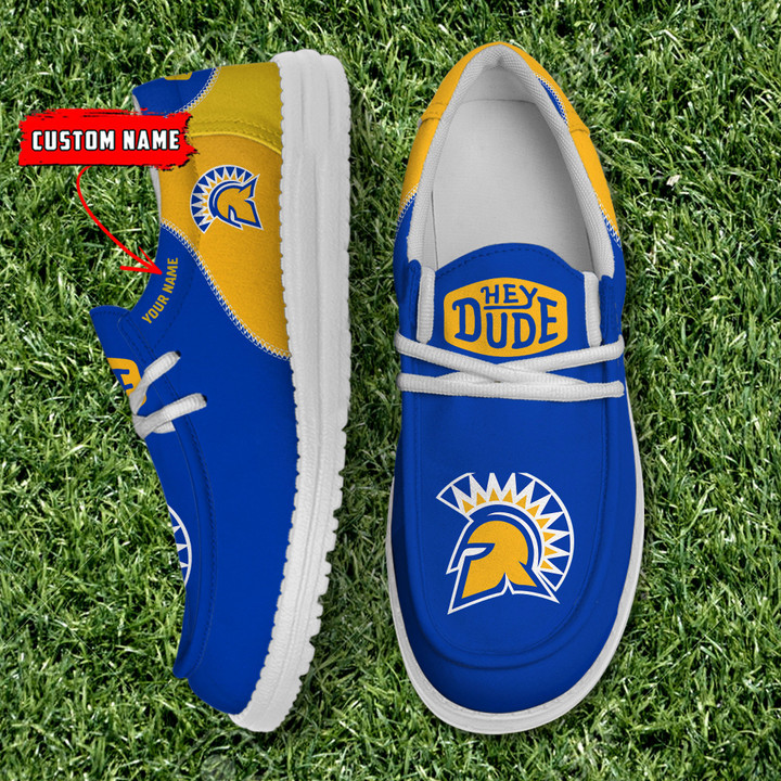 Spartans de San Jose State Personalized Hey Dude Shoes For Men And Women HDS