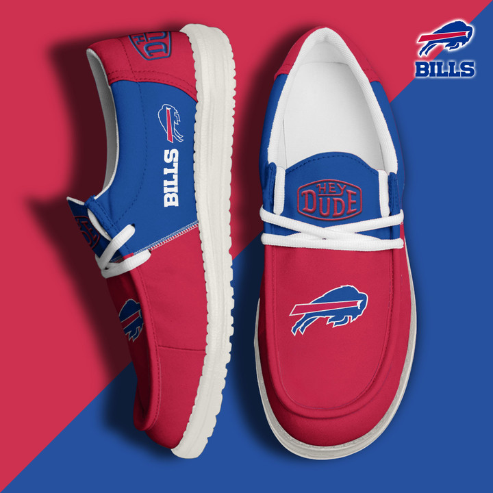 Buffalo Bills Personalized Hey Dude Shoes For Men And Women HDS