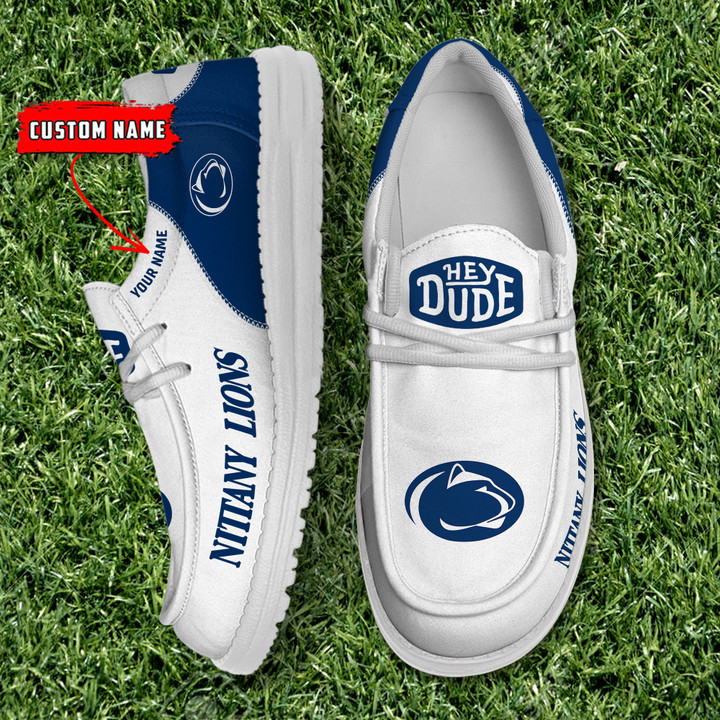 Penn State Nittany Lions Personalized Hey Dude Shoes For Men And Women HDS