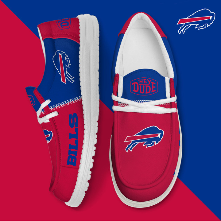 Buffalo Bills Personalized Hey Dude Shoes For Men And Women HDS