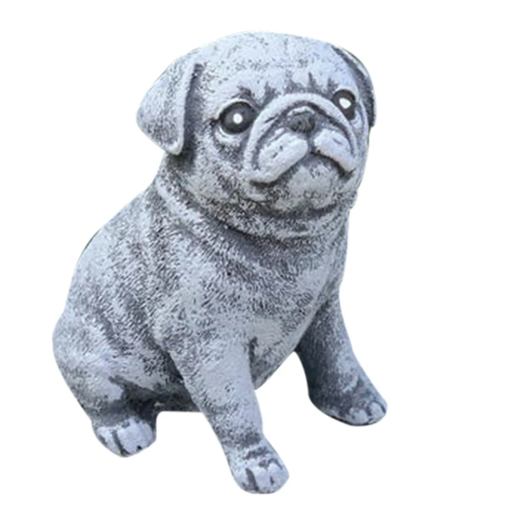 Pug Statue Garden
