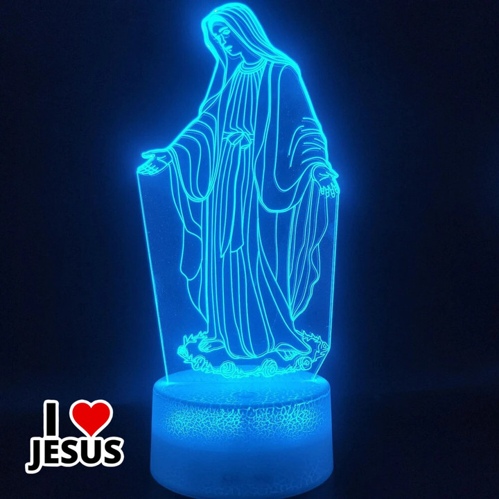 3D Virgin Mary Illusion Lamp [01JWL]