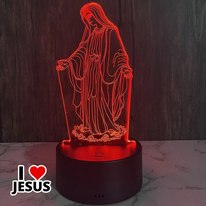 3D Jesus Cross Table Lamp [06JWL]
