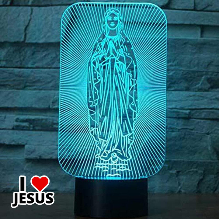 3D Virgin Mary Night Lamp [20JWL]