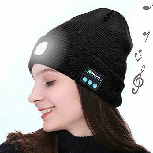 LED Lighted Beanie with Music Speakers