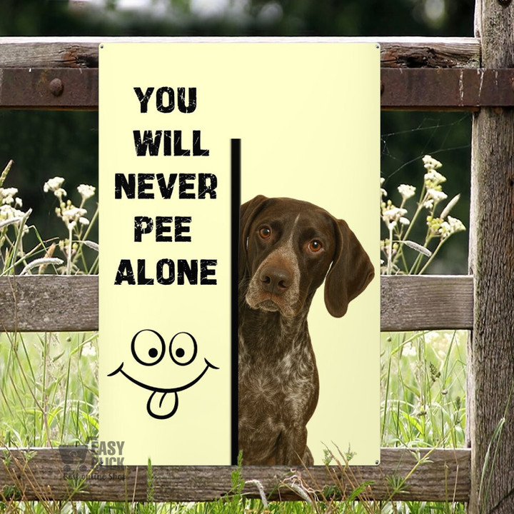 German Shorthaired Pointer Metal Tin Sign P