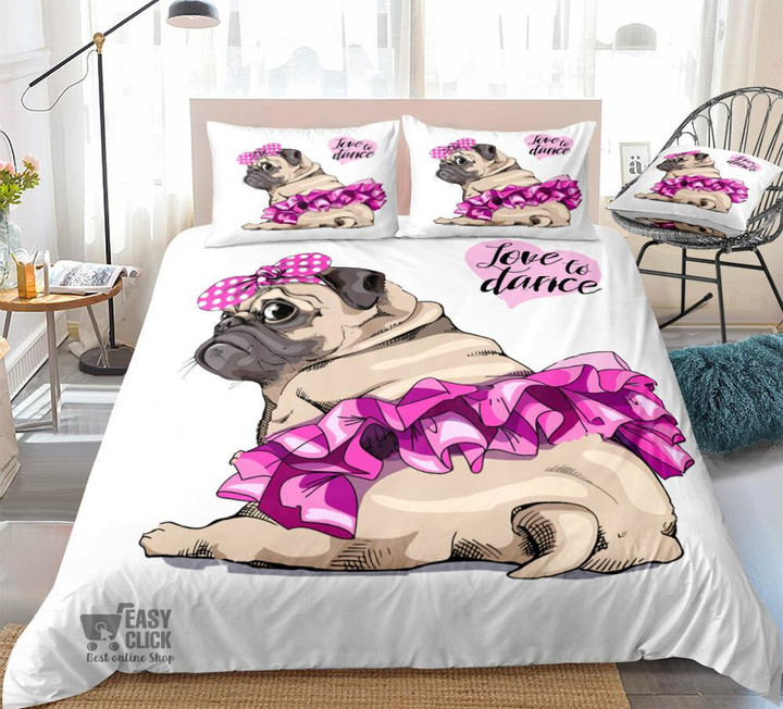 pug bedding set