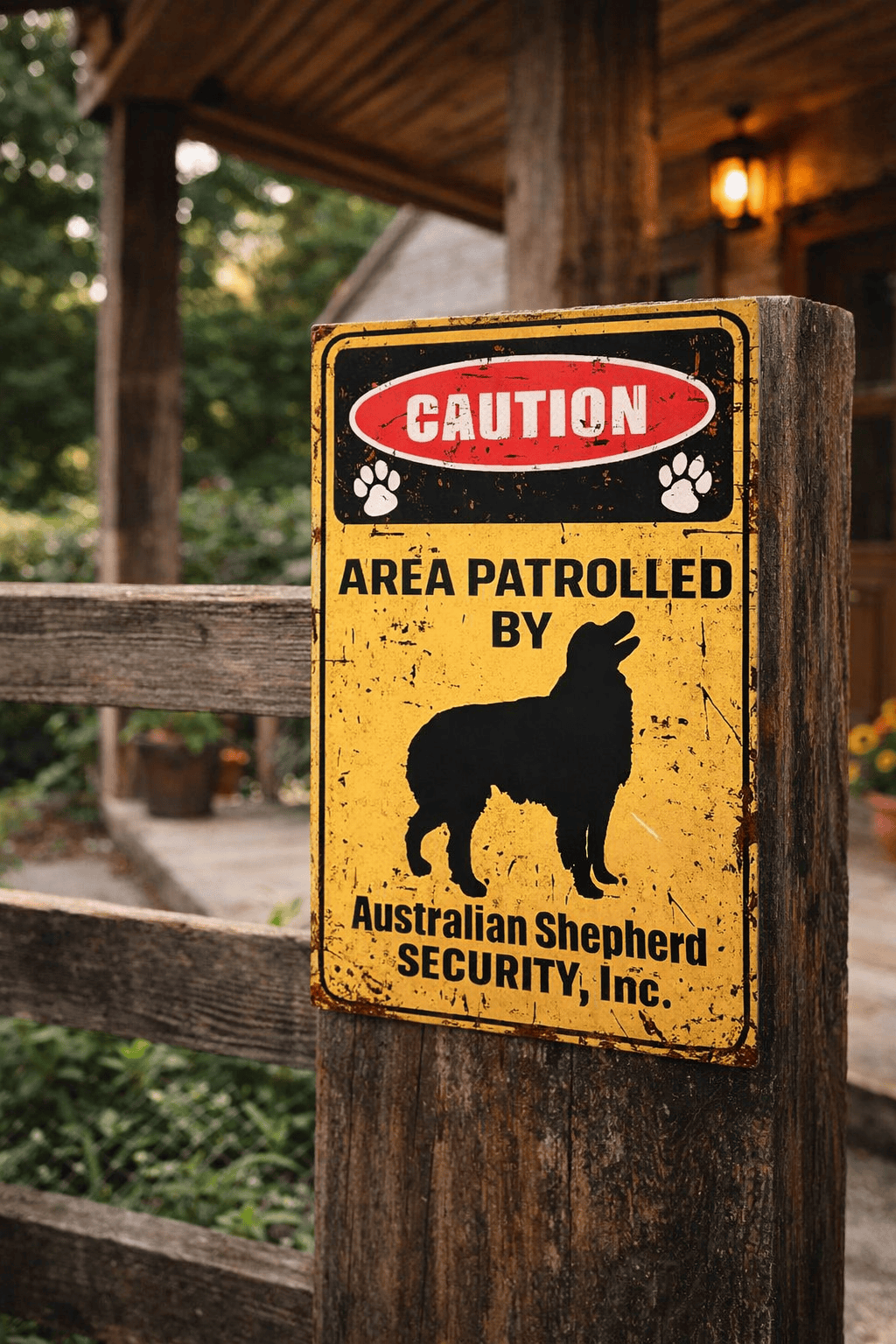 Aussie sign - shop easily