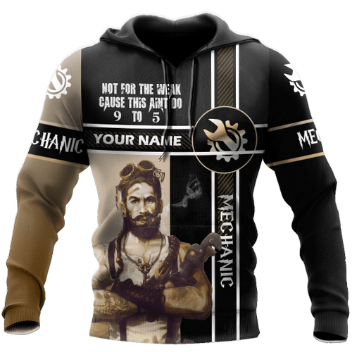 Tmarc Tee Mechanic Steampunk All Over Printed Hoodie For Men and Women TN