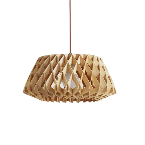 Wooden Creative Simple Nordic Hanging Lamp Pendant Light