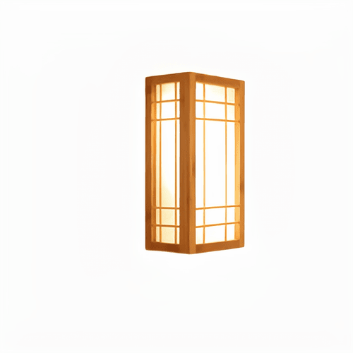 Japanese style bamboo wall lights aisle lamp new Zen creative hotel wall sconce lamp