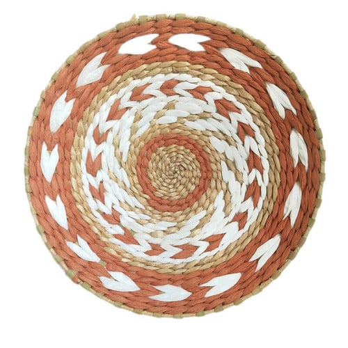 Moroccan Style Creative Wall Decoration Rattan Grass Weaving Wall Hanging Decor