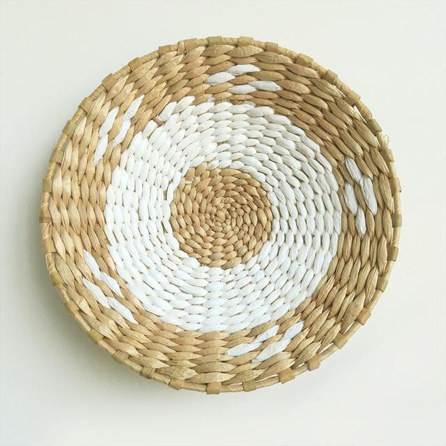 Moroccan Style Creative Wall Decoration Rattan Grass Weaving Wall Hanging Decor