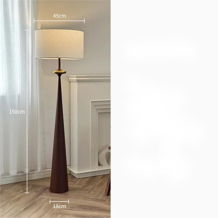 Wabi-sabi Minimalist Floor Lamp LED E27 Iron Art Atmosphere Corner Standing Lamp