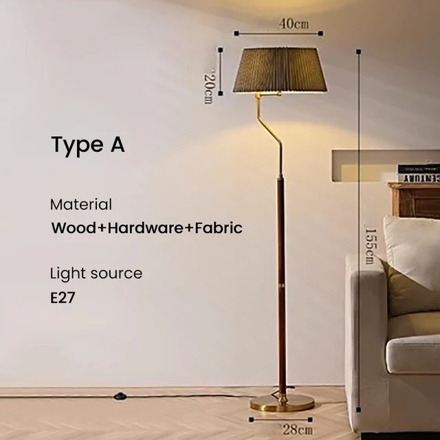 Modern LED Floor Lamp For Living Room Home Indoor Stand Light