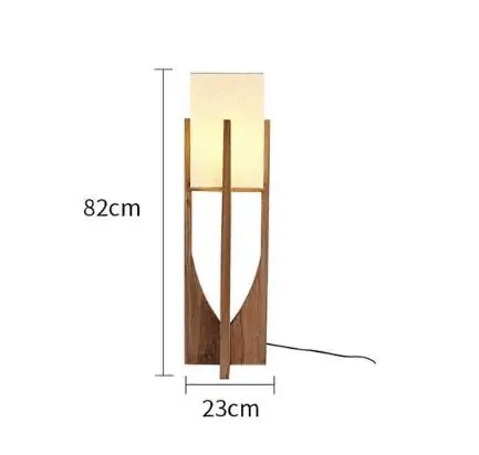 Wooden Floor Lamp Nordic Floor Lamps for Living Room Bedroom Sofa Bedside