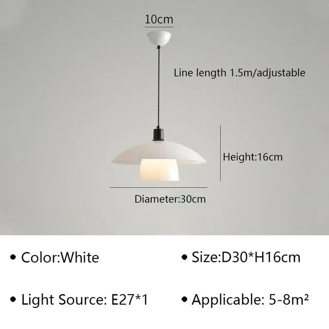 Modern Pendant Lamp for Living Dining Room Bedside Study Ceiling Chandeliers