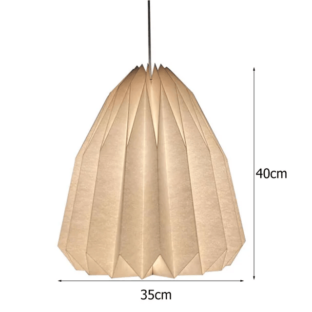Pendant Lamp Origami Lantern Shade Chandelier Ceiling Pendant Lampshade