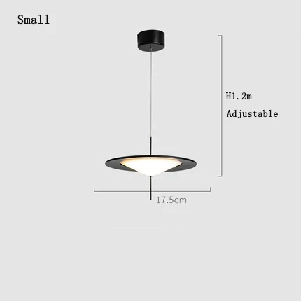 Nordic UFO Restaurant Lamp Bedroom Indoor Lighting Modern Chandelier