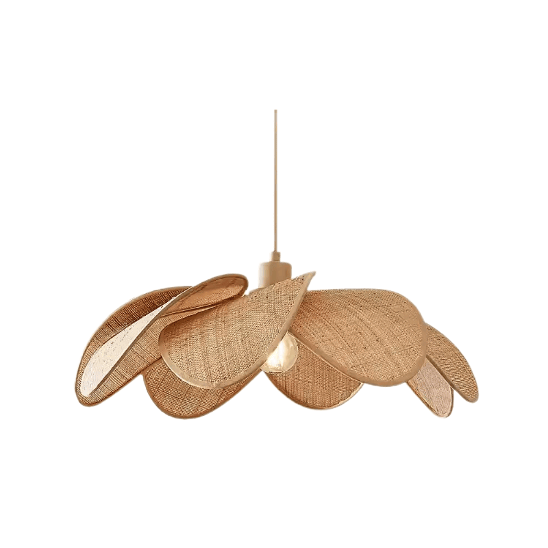 Bonatical Rattan Lighting Botanical Zen Floral Rattan Wedding Event Lighting - Zepboo