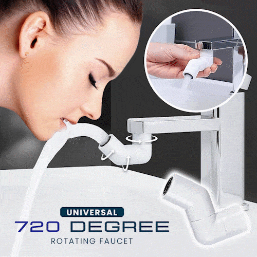 Universal 720 Degree Rotating Faucet