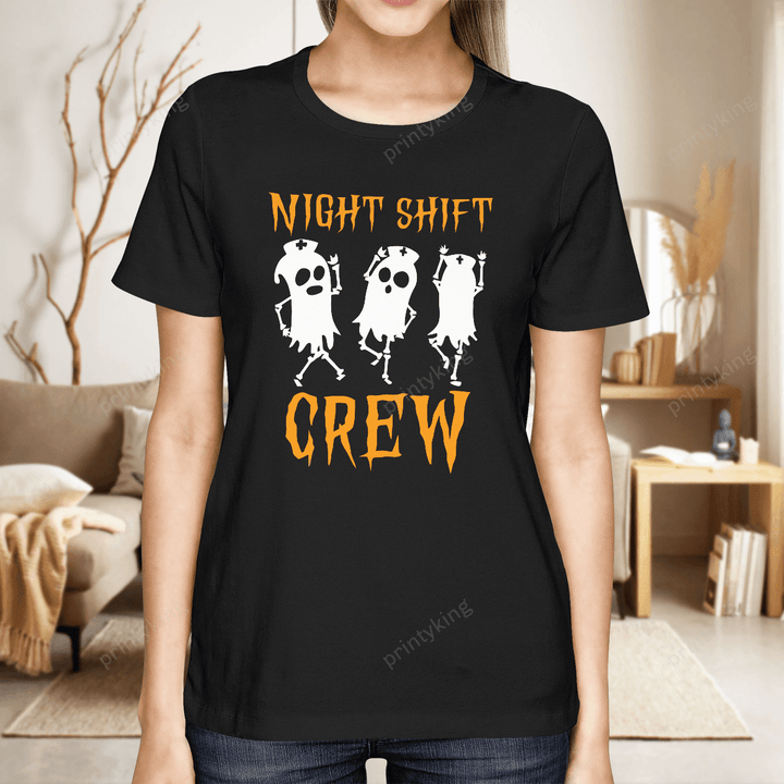 Night Shift Nurse Shirt Halloween Nurse Shirts