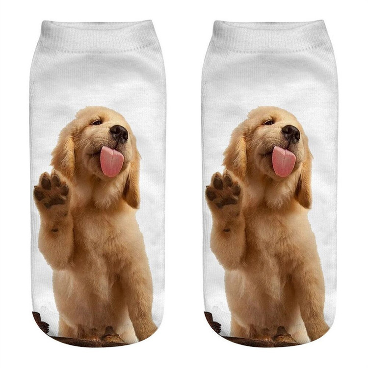 Cute Pug Corgi Bulldog Dog Animal Socks