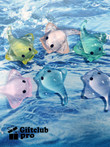 Miniature Sting Ray Figurines sea animal