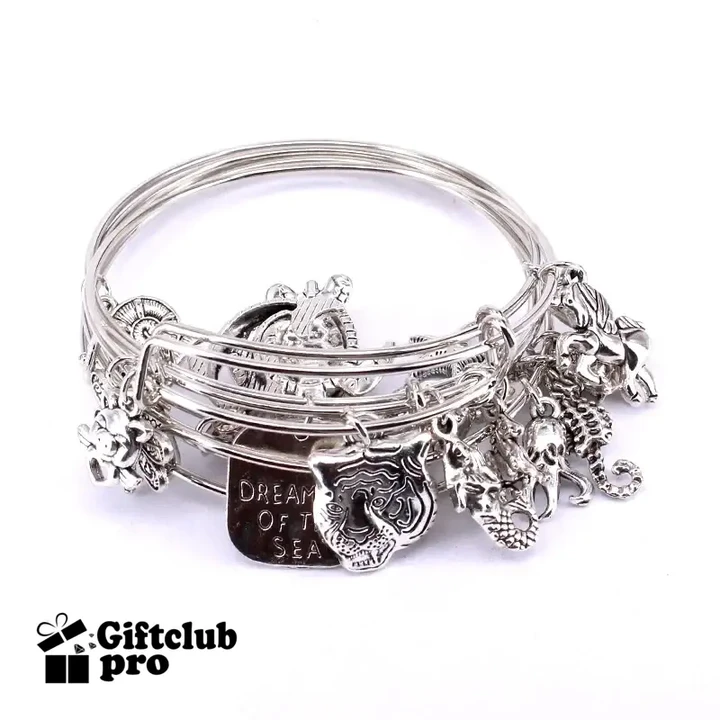 Marine Life Starfish Dolphin Turtle Charm Bracelets