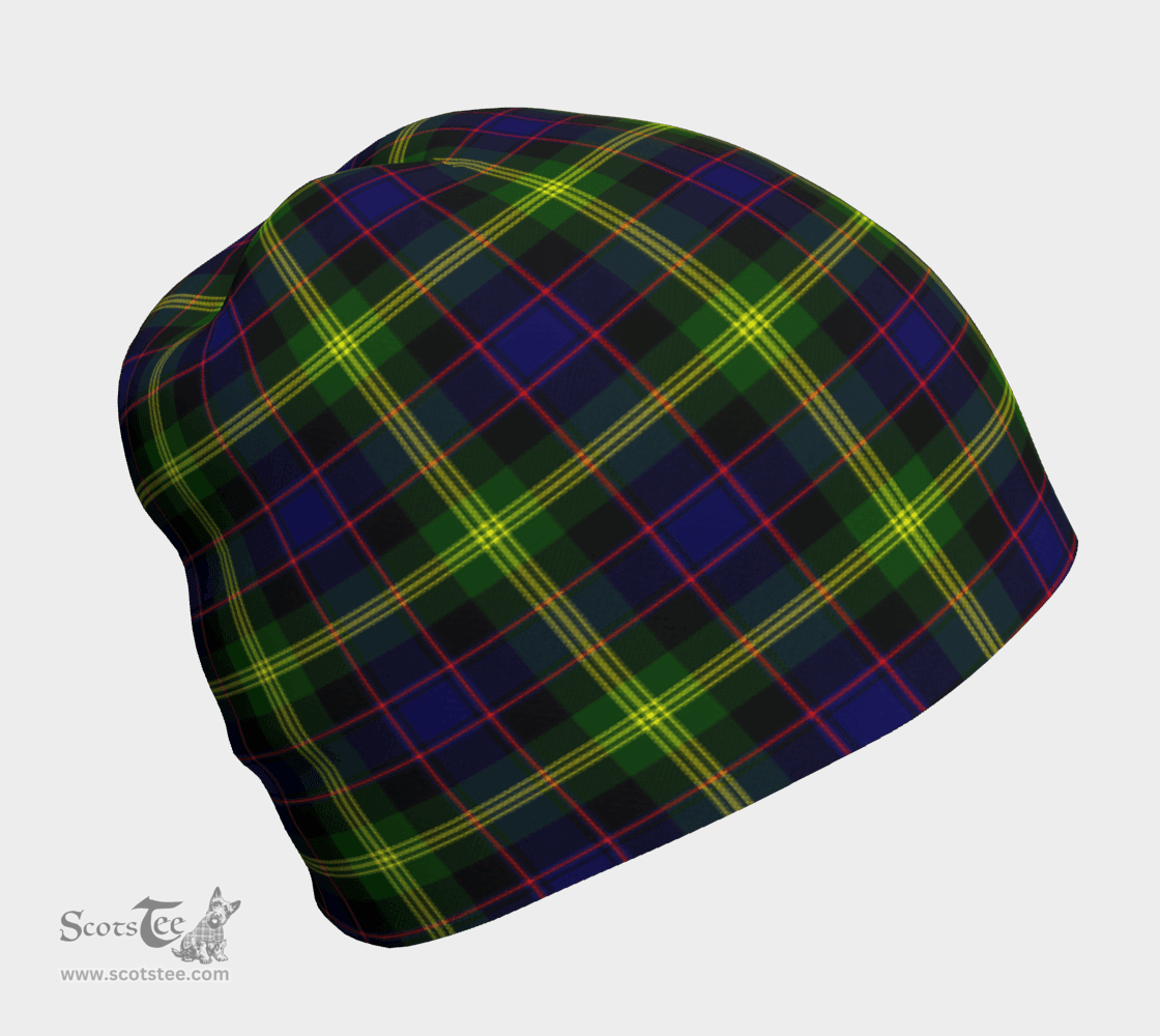 Scottish Watson Modern Clan Tartan Beanie - Classic Scottish Plaid Tartan Plaid