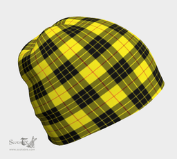 Scottish MacLeod of Lewis Modern Clan Tartan Beanie - Classic Scottish Plaid Tartan Plaid