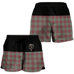 Scottish MacGregor Hunting Ancient Clan Tartan Crest Women Short - Special Version A7 Scottish Plaid Tartan Plaid