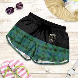 Scottish Henderson Ancient Short Women's - Crest Special Style Scottish Plaid Tartan Plaid