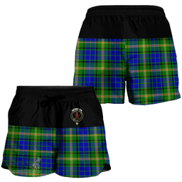 Scottish Maitland Clan Tartan Crest Women Short - Special Version A7 Scottish Plaid Tartan Plaid